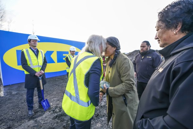 Construction begins on first IKEA store for New Zealand Maori blessing