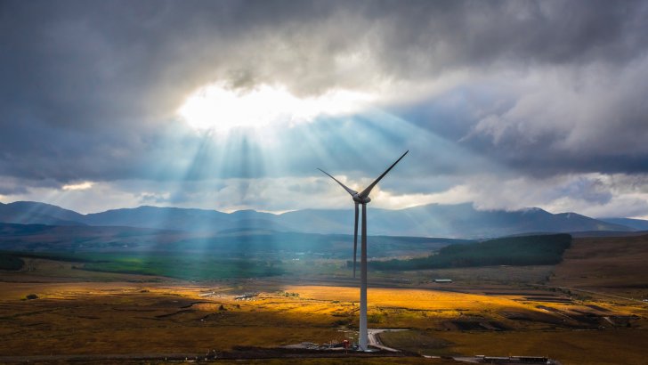 Renewable energy wind farm