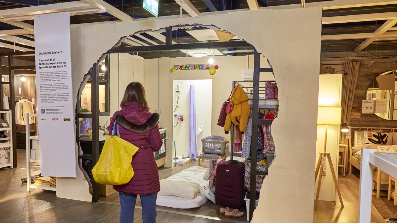 Real Life Roomset at IKEA Warrington, UK