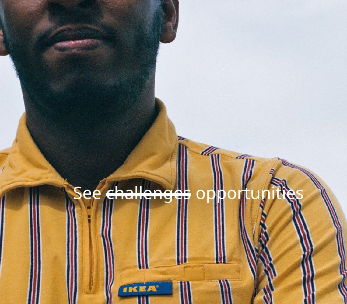 Man in IKEA Store uniform