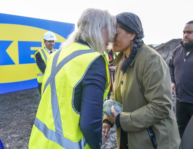 Construction begins on first IKEA store for New Zealand Maori blessing